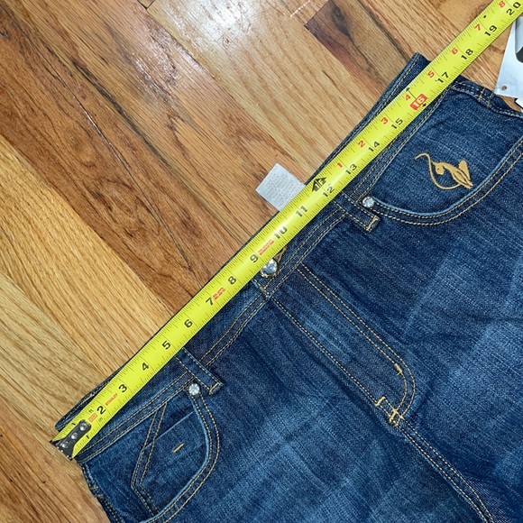 NEW  Baby Phat Side Zipper Down On Leg Jeans 16 - Picture 11 of 17